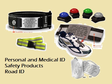 Emergency contact bracelets, reflective gear, supernova lights and more to keep you safe.
